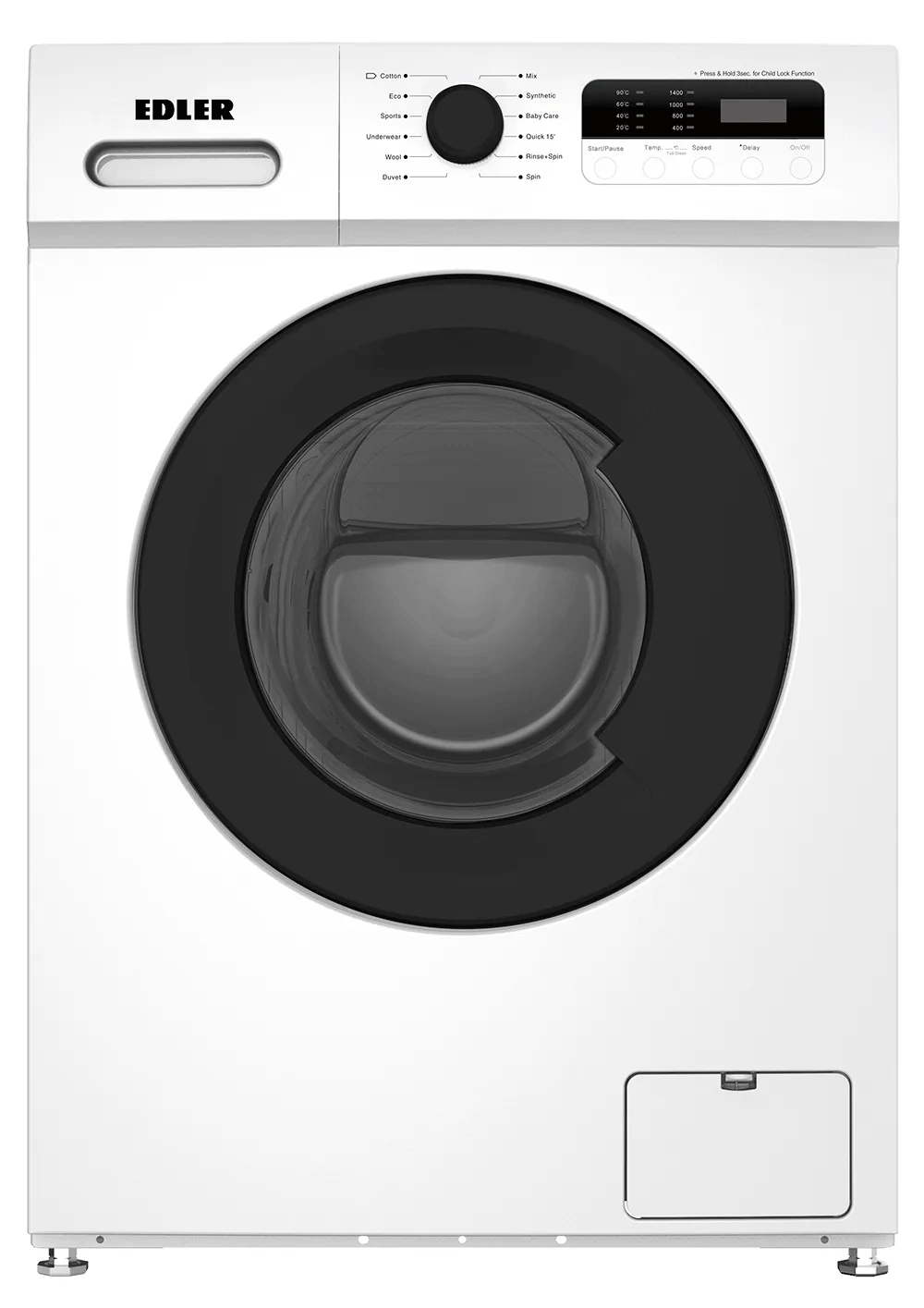 Пральна машина Edler EWF7023 фронтальна, 7 кг